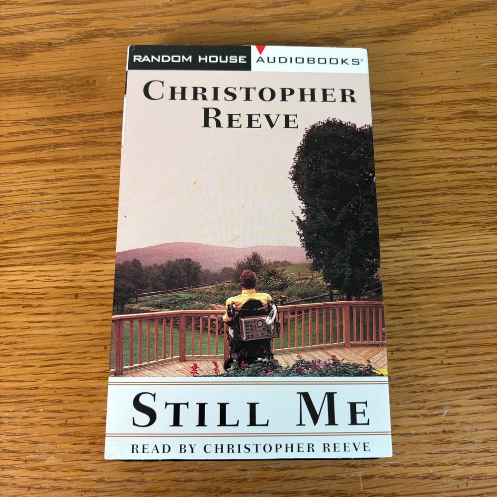 Still Me Christopher Reeve Audiobook Cassette Tape Set 1998 Random House RH684